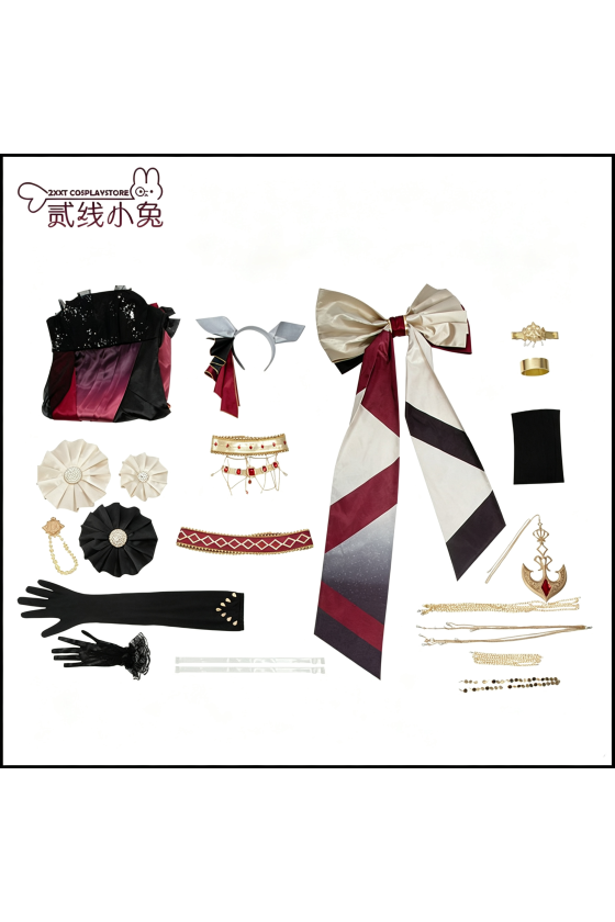 2XXT Cosplay Uma Musume Pretty Derby Gold Ship La Mode 564 Formal Dress Cosplay Costume